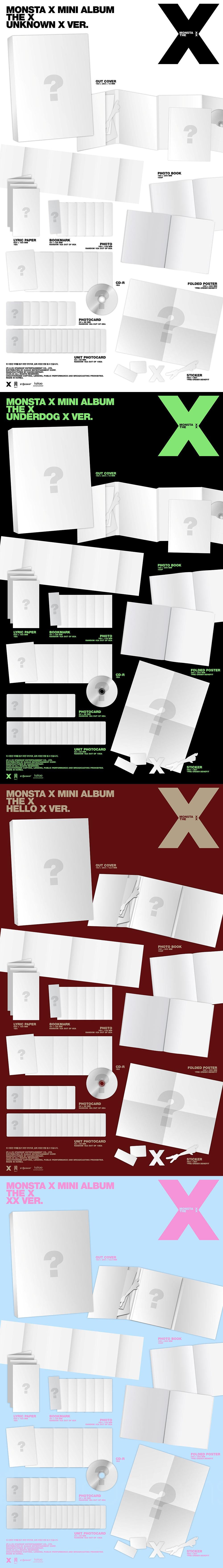*Album specifications UNKNOWN / UNDERDOG - OUT COVER: 163x203x13mm / 1 type (image varies by version) - PHOTO BOOK: 160x20...