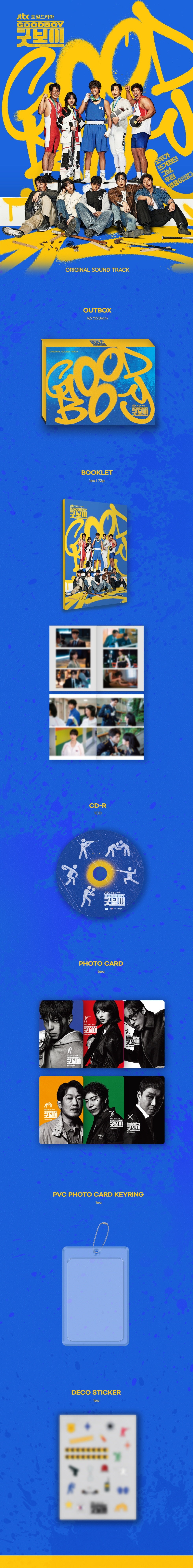 Album specifications OUTBOX (162*233) BOOKLET 72P (148*208) CD-R 1CD PHOTO CARD 6ea (55*85) PVC PHOTO CARD KEYRING 1ea DEC...